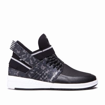 Férfi Supra SKYTOP V Magasszárú Cipő HU542308 Fekete/Fehér